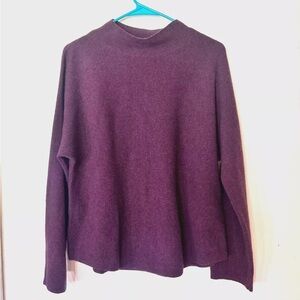 Lululemon Boxy Cotton Nylon Pullover Sweater Size M/L Stretch